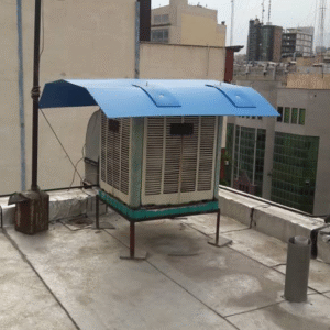 سایبان کولر آبی آلما