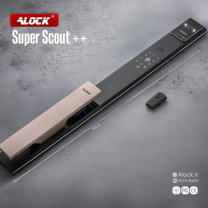 دستگیره فول آپشن سوپرلوکس ALOCK مدل ++Super Scout دستگیره فول آپشن سوپرلوکس ALOCK مدل ++Super Scout