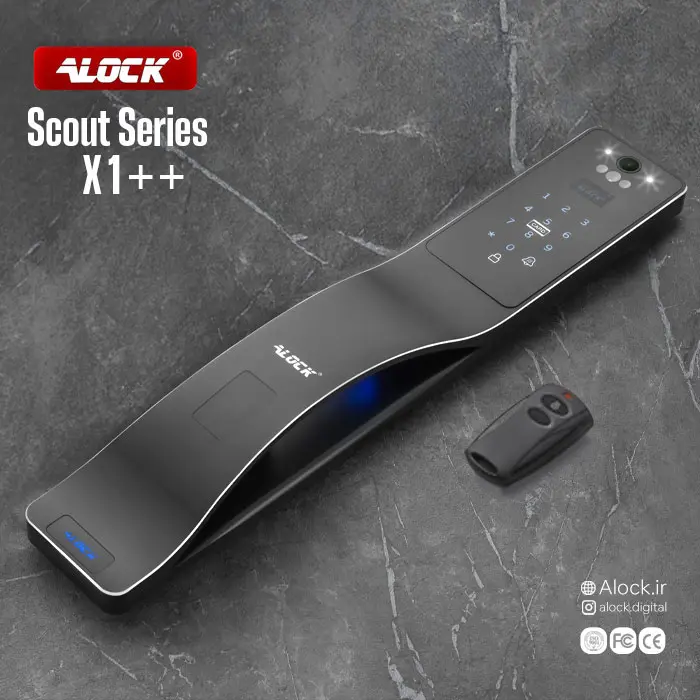 قفل هوشمند دیجیتال ALOCK مدل ++ Scout X1 قفل هوشمند دیجیتال ALOCK مدل ++ Scout X1