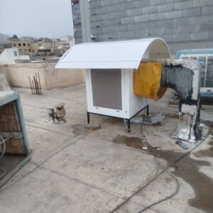 سایبان کولر آبی پلی کربنات